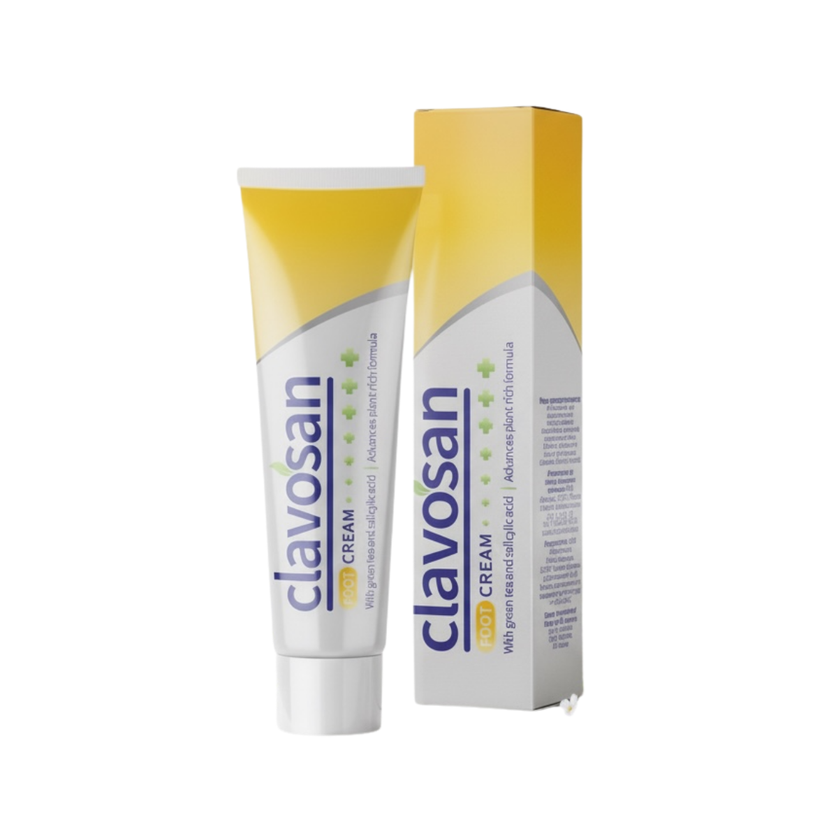 CLAVOSAN Crema Antifúngica para el Cuidado de Uñas y Pies - 50 ml